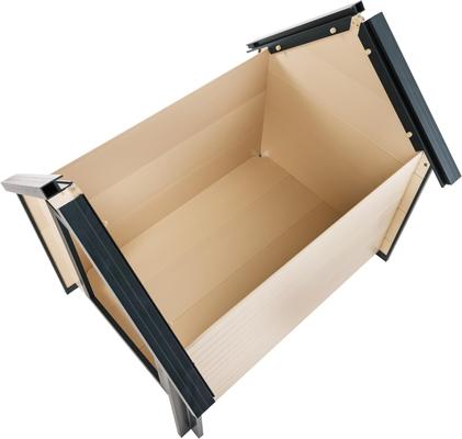 Show full view: New Age Pet ecoFLEX Bunk Style Dog House, Tan, X-Large slide 4 of 11