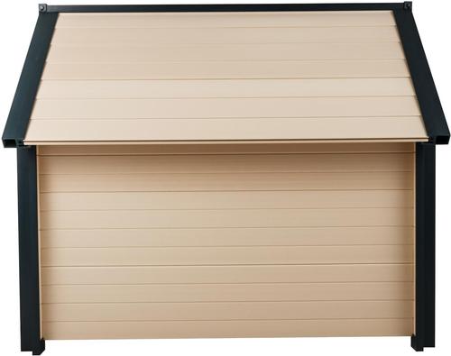 Show full view: New Age Pet ecoFLEX Bunk Style Dog House, Tan, X-Large slide 5 of 11