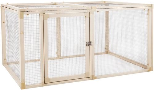 Show full view: New Age Pet ECOFLEX Fontana Urban Farm Chicken Pen, Standard slide 3 of 11