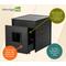 Show in main carousel: New Age Pet ECOFLEX Freedom LitterLoo with Pull Out Drawer End Table Cat Litter Box Enclosure, Black slide 9 of 12