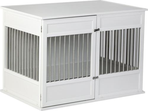 Show full view: New Age Pet ECOFLEX Horizon Dog Crate, Antique White, X-Large slide 6 of 12