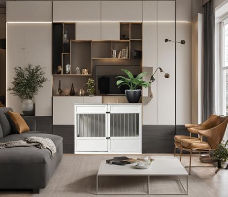 Show full view: New Age Pet ECOFLEX Horizon Dog Crate, Antique White, X-Large slide 2 of 12