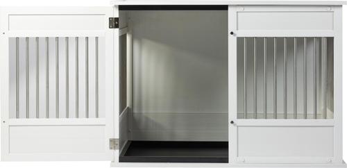 Show full view: New Age Pet ECOFLEX Horizon Dog Crate, Antique White, X-Large slide 5 of 12