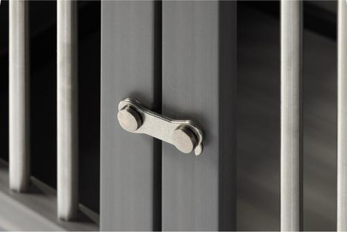 Show full view: New Age Pet ECOFLEX Horizon Dog Crate, Grey, Large slide 7 of 11