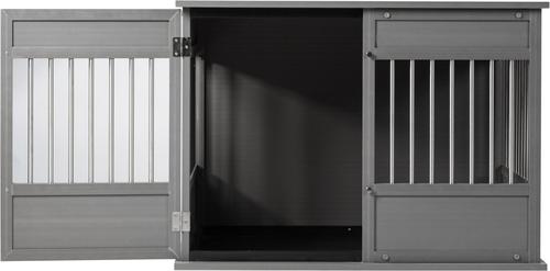 Show full view: New Age Pet ECOFLEX Horizon Dog Crate, Grey, Large slide 6 of 11