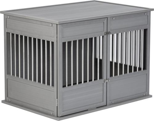 Show full view: New Age Pet ECOFLEX Horizon Dog Crate, Grey, Large slide 5 of 11