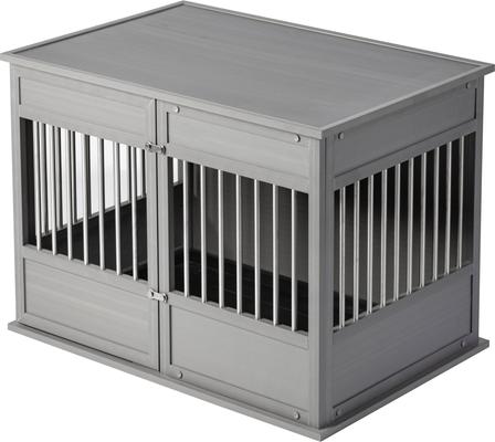 Show full view: New Age Pet ECOFLEX Horizon Dog Crate, Grey, Large slide 3 of 11