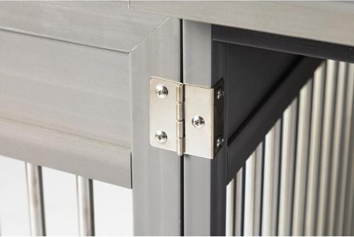 Show full view: New Age Pet ECOFLEX Horizon Dog Crate, Grey, X-Large slide 8 of 12