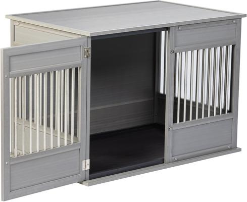 Show full view: New Age Pet ECOFLEX Horizon Dog Crate, Grey, X-Large slide 6 of 12