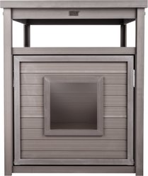 New Age Pet ECOFLEX Litter Box Cover End Table, Grey, Jumbo slide 2 of 9