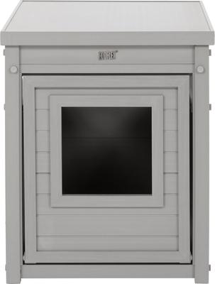 Show full view: New Age Pet ECOFLEX Litter Box Cover End Table, Grey, Standard slide 8 of 12