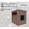 Show in main carousel: New Age Pet ECOFLEX Litter Box Cover End Table, Russet Brown, Standard slide 5 of 12