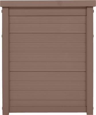 Show full view: New Age Pet ECOFLEX Litter Box Cover End Table, Russet Brown, Standard slide 7 of 12