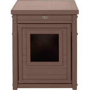 New Age Pet ECOFLEX Litter Box Cover End Table, Russet Brown, Standard