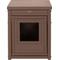Show in main carousel: New Age Pet ECOFLEX Litter Box Cover End Table, Russet Brown, Standard slide 8 of 12