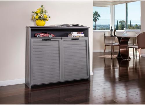 Show full view: New Age Pet ECOFLEX Murphy Style Orthopedic Dog Bed with Removable Cover, X-Large, Grey slide 2 of 12