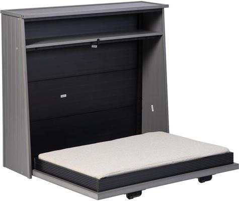 Show full view: New Age Pet ECOFLEX Murphy Style Orthopedic Dog Bed with Removable Cover, X-Large, Grey slide 5 of 12