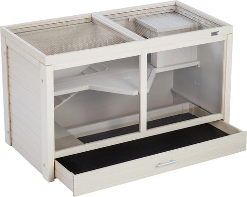 Show full view: New Age Pet ECOFLEX Park Avenue Indoor Small Animal Hutch, Maple, Small slide 4 of 10