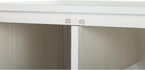 Show full view: New Age Pet ECOFLEX Promax LitterLoo Cover Table Cat Litter Box Enclosure, Antique White slide 5 of 11