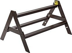 New Age Pet ECOFLEX Restful Roost A-Shape Chicken Roosting Bar, Walnut, Large