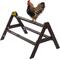 Show in main carousel: New Age Pet ECOFLEX Restful Roost A-Shape Chicken Roosting Bar, Walnut, Large slide 5 of 10