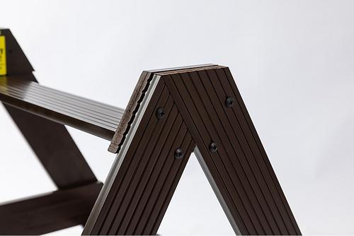 Show full view: New Age Pet ECOFLEX Restful Roost A-Shape Chicken Roosting Bar, Walnut, Medium slide 9 of 11