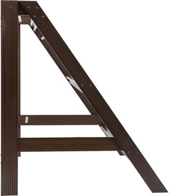 Show full view: New Age Pet ECOFLEX Restful Roost L-Shape Chicken Roosting Bar, Walnut, Large slide 6 of 11