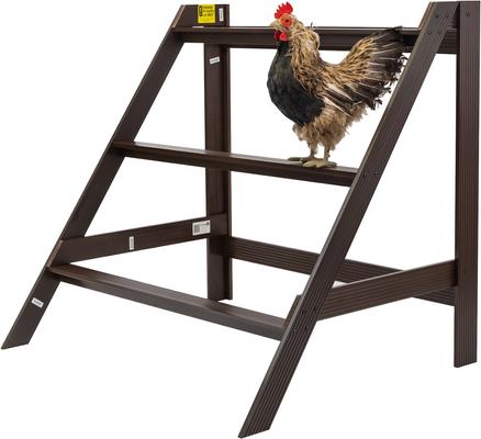 Show full view: New Age Pet ECOFLEX Restful Roost L-Shape Chicken Roosting Bar, Walnut, Large slide 2 of 11