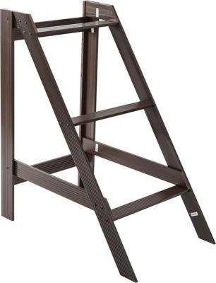 Show full view: New Age Pet ECOFLEX Restful Roost L-Shape Chicken Roosting Bar, Walnut, Medium slide 6 of 11