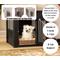 Show in main carousel: New Age Pet ecoFLEX Single Door Furniture Style Dog Crate & End Table, Antique White, 23 inch slide 8 of 12