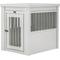 Show in main carousel: New Age Pet ecoFLEX Single Door Furniture Style Dog Crate & End Table, Antique White, 23 inch slide 3 of 12