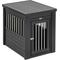 Show in main carousel: New Age Pet ecoFLEX Single Door Furniture Style Dog Crate & End Table, Espresso, 23 inch slide 3 of 13