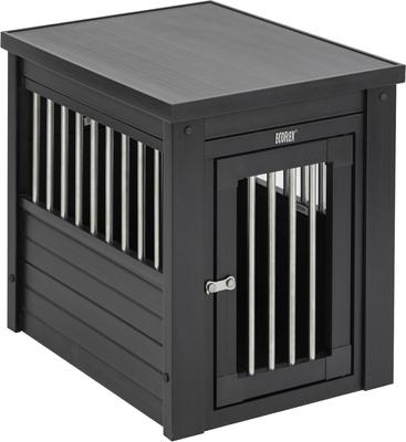 Show full view: New Age Pet ecoFLEX Single Door Furniture Style Dog Crate & End Table, Espresso, 23 inch slide 3 of 13