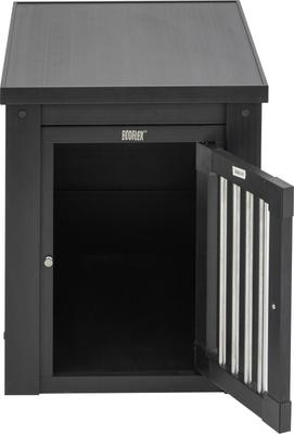 Show full view: New Age Pet ecoFLEX Single Door Furniture Style Dog Crate & End Table, Espresso, 23 inch slide 5 of 13