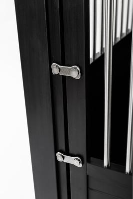 Show full view: New Age Pet ecoFLEX Single Door Furniture Style Dog Crate & End Table, Espresso, 35 inch slide 6 of 13