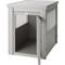 Show in main carousel: New Age Pet ecoFLEX Single Door Furniture Style Dog Crate & End Table, Grey, 23 inch slide 5 of 12