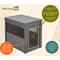 Show in main carousel: New Age Pet ecoFLEX Single Door Furniture Style Dog Crate & End Table, Grey, 29 inch slide 9 of 13