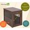 Show in main carousel: New Age Pet ecoFLEX Single Door Furniture Style Dog Crate & End Table, Russet, 29 inch slide 9 of 13