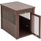 Show in main carousel: New Age Pet ecoFLEX Single Door Furniture Style Dog Crate & End Table, Russet, 29 inch slide 5 of 13