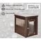 Show in main carousel: New Age Pet ecoFLEX Single Door Furniture Style Dog Crate & End Table, Russet, 29 inch slide 8 of 13
