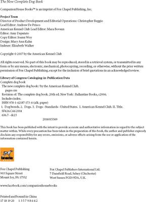 Show full view: New Complete Dog Book, AKC Official Breed Standards & Profiles for Over 200 Breeds slide 7 of 8