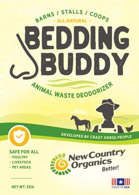 Show full view: New Country Organics Bedding Buddy Farm Bedding, 25-lb bag slide 2 of 3