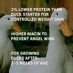 New Country Organics Grower Duck Feed, 40-lb bag slide 2 of 8