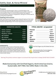 New Country Organics Kelp Based Healthy Mineral for Cattle, Goats, & Horses, 40-lb bag slide 2 of 8