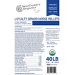 Show in main carousel: New Country Organics Loyalty Senior Pellets Horse Feed, 40-lb bag slide 8 of 9