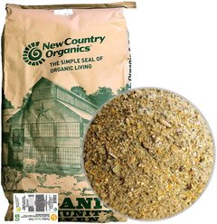 New Country Organics Starter Feed 21% Protein Chicken Feed, 25-lb bag