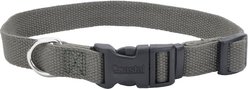 New Earth Soy Adjustable Dog Collar, Forest Green, 18 - 26 in