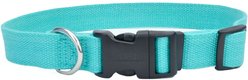 New Earth Soy Adjustable Dog Collar, Mint, X-Small: 8-12-in neck, 5/8-in wide