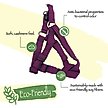 Show in main carousel: New Earth Soy Comfort Wrap Adjustable Dog Harness, Fuchsia, Medium: 20 to 30-in chest slide 2 of 6