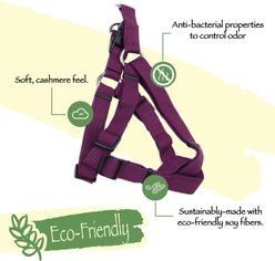 New Earth Soy Comfort Wrap Adjustable Dog Harness, Fuchsia, X-Small: 12 to 18-in chest slide 2 of 5
